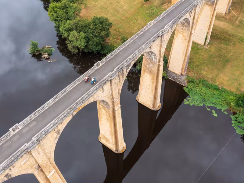 viaduc pont isle jourdain