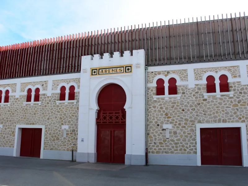 Les arènes de Pontoux