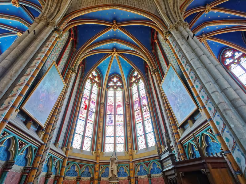Vitraux des absidiales de la cathédrale d'Orléans