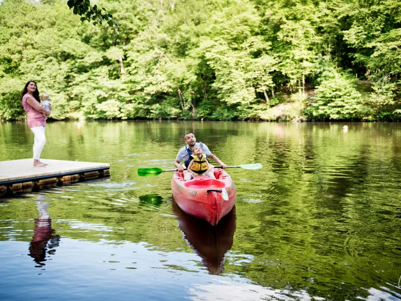 Camping du domaine de Blangy à Hirson
