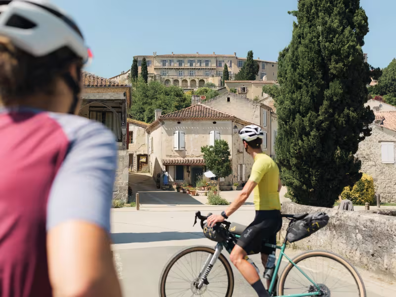 Village de Poudenas dans le Lot-et-Garonne