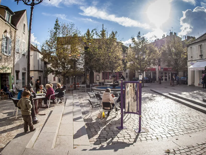 Centre ville de Melun