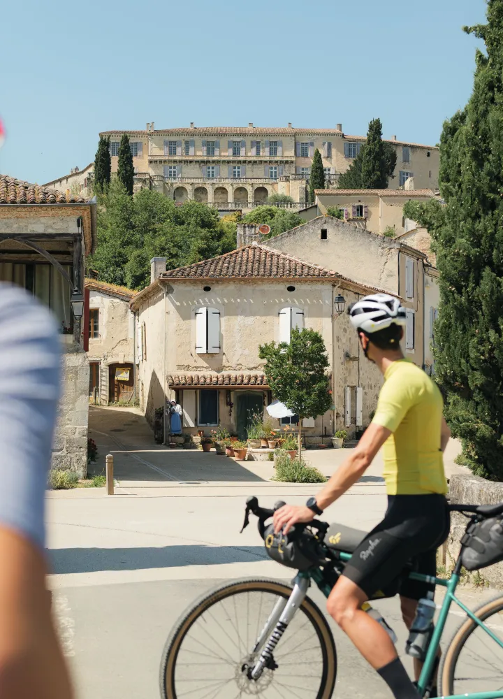 Village de Poudenas dans le Lot-et-Garonne