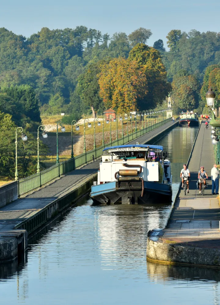 Le pont canal de Briare, le plus long de France