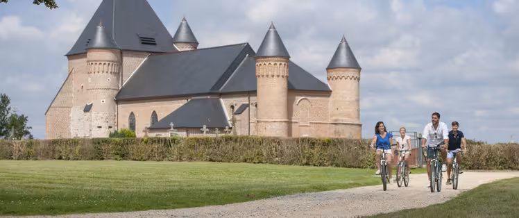 Flavigny Le Grand l'église fortifiée