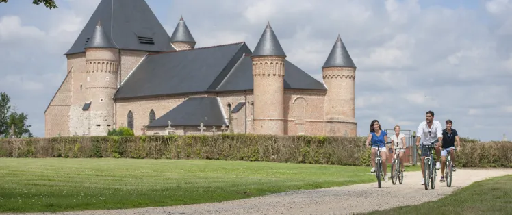 Flavigny Le Grand l'église fortifiée