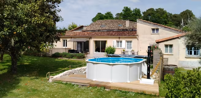 Gîte Bel - 6 pers - Piscine, parc, étang