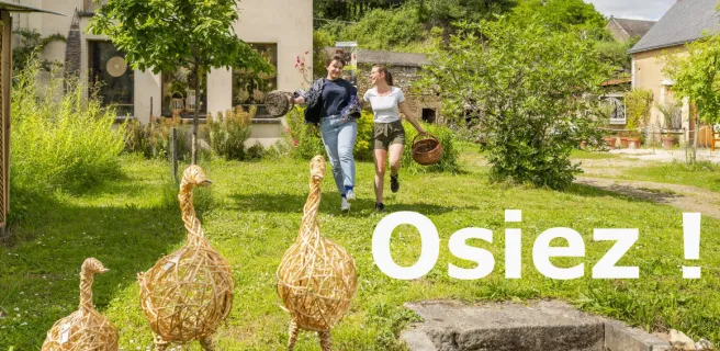 O S I E Z ! Centre d'Art autour de l'osier, Visite guidée et Atelier osier créatif