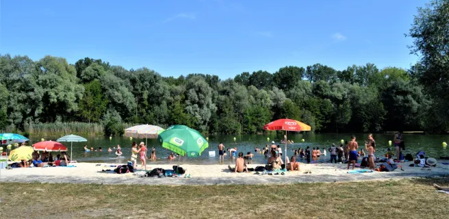 Plage de la prairie des étangs