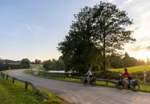 Cyclistes Scandibérique Charente Confolens