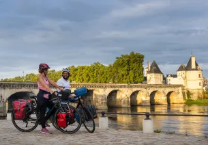 Cyclistes Scandibérique Vienne Châtellerault