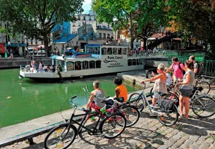 Le canal Saint-Martin à paris