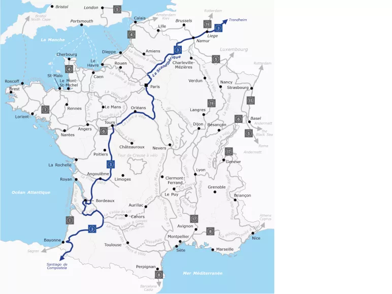 Section française de l’EuroVelo 3