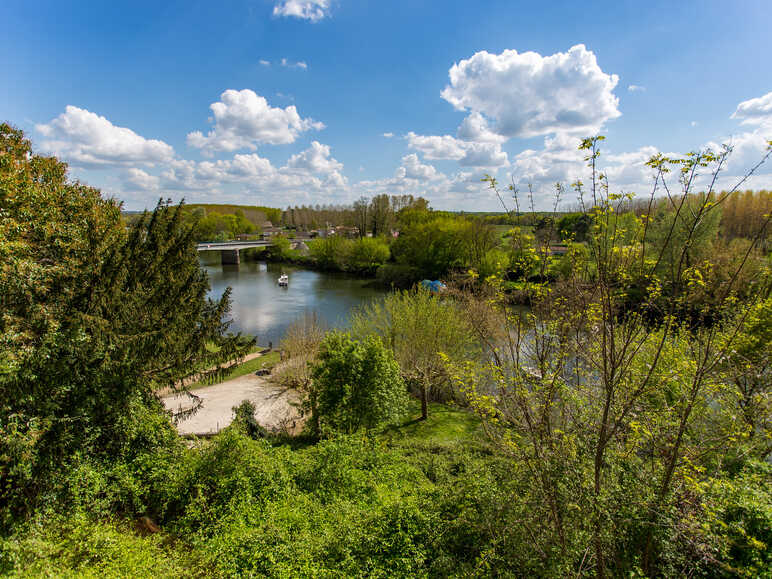 L’Isle se jette dans la Dordogne à Libourne